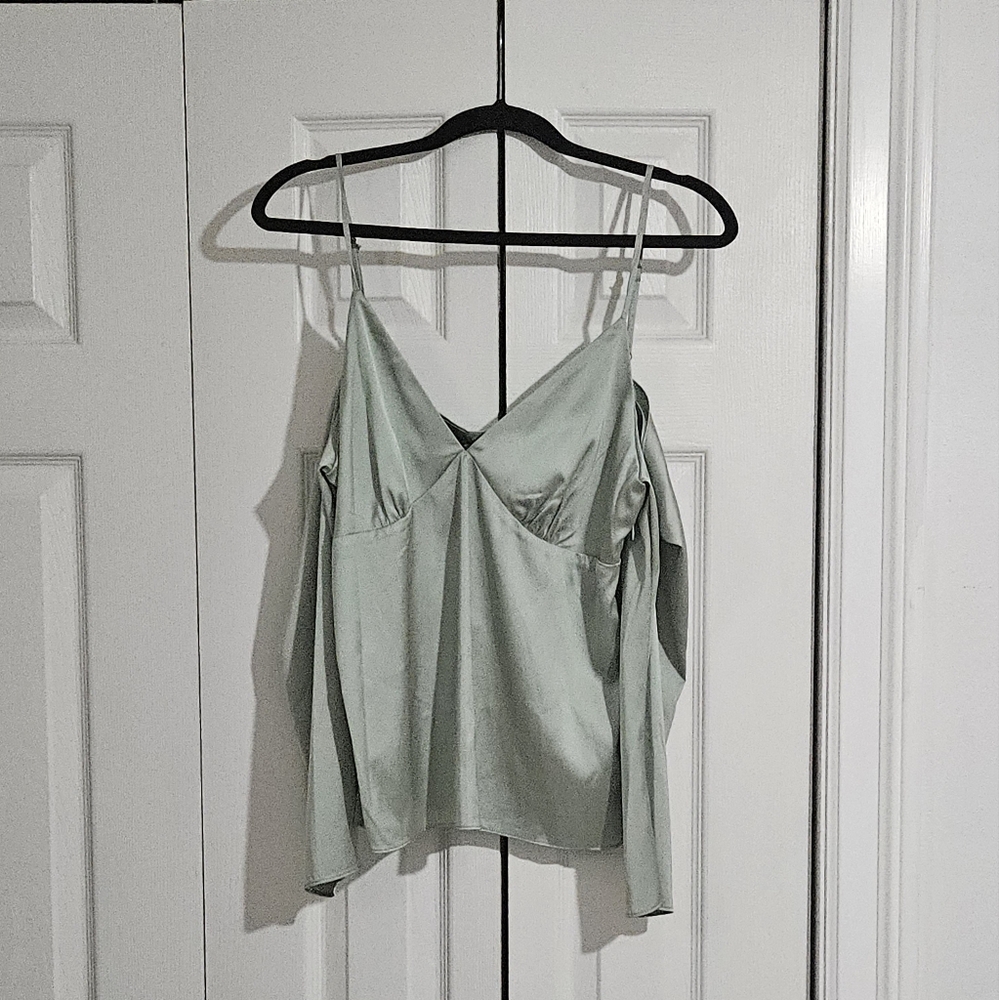 Mint Green, Off the shoulder blouse, BRAND NEW NEVER WORN with tag